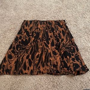 Urban Outfitters black and brown skirt
